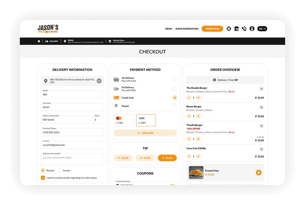 Secure Checkout and Flexible Payment
